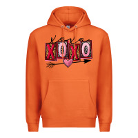 Carrot Xoxo love Valentine's Day Premium Hoodie - FaDigitalArtStudio