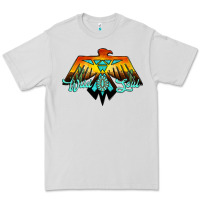 Dove Grey thunderbird wild soul Premium Tee - JahusDesignShop