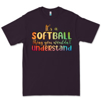 Plum it s a softball thing you wouldn t understand Premium Tee - MaliasSmallBusiness
