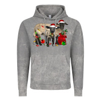 Cloud Rock Christmas Suffolk Sheep And Baby Suffolk Sheep Vintage Hoodie - LillyAllenDesigns