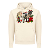 Vintage Artic Christmas Suffolk Sheep And Baby Suffolk Sheep Vintage Hoodie - LillyAllenDesigns