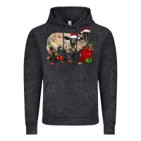 Vintage Black Christmas Suffolk Sheep And Baby Suffolk Sheep Vintage Hoodie - LillyAllenDesigns