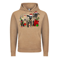 Vintage Coffee Christmas Suffolk Sheep And Baby Suffolk Sheep Vintage Hoodie - LillyAllenDesigns
