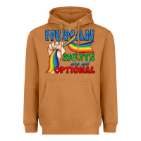 Meerkat Human Rights Are Not Optional Heavyweight Hoodie - BundleAndBundleShop