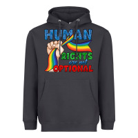 Smoke Human Rights Are Not Optional Heavyweight Hoodie - BundleAndBundleShop
