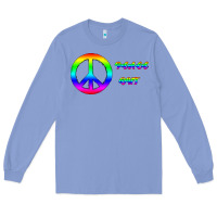 Peace Out Long Sleeve Tee | Teevron