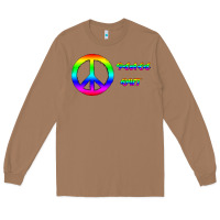 Toasted Coconut Peace Out Long Sleeve Tee - Bettercallsaul