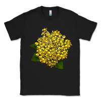 Black Oregon Grape Flower Illustrations Classic Tee - LillyAllenDesigns