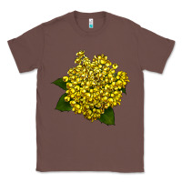 Chestnut Oregon Grape Flower Illustrations Classic Tee - LillyAllenDesigns