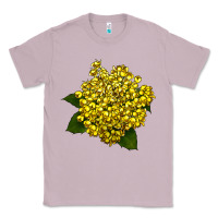 Oregon Grape Flower Illustrations Classic Tee | Teevron