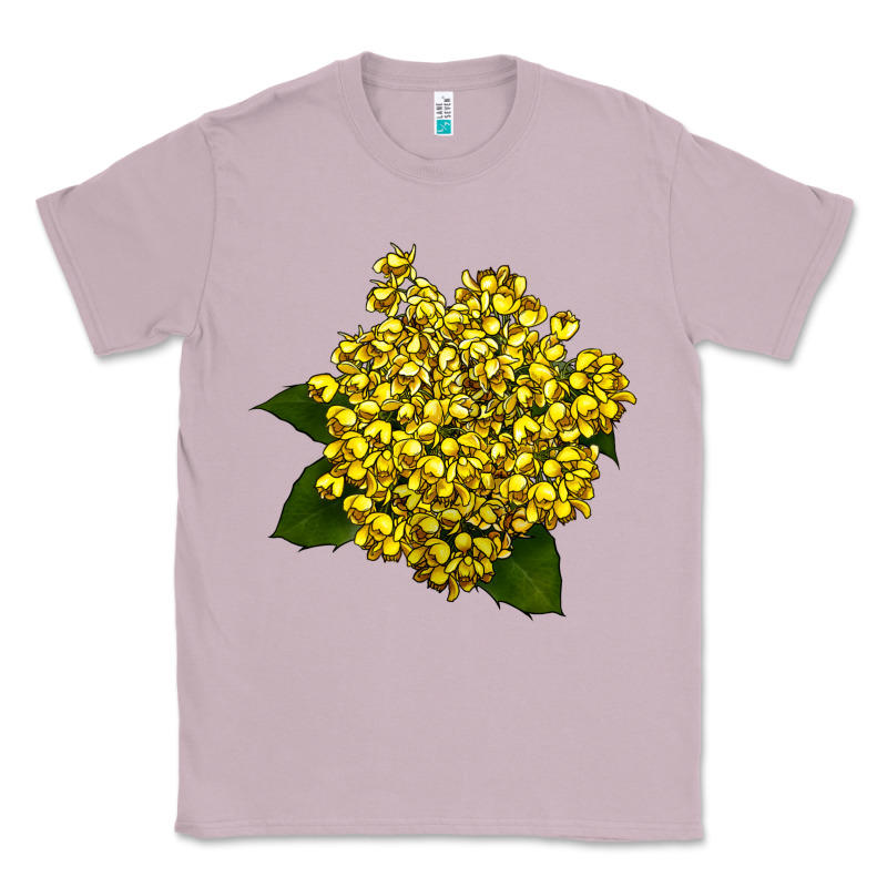 Oregon Grape Flower Illustrations Classic Tee by LillyAllenDesigns | Teevron