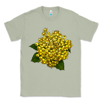 Matcha Oregon Grape Flower Illustrations Classic Tee - LillyAllenDesigns