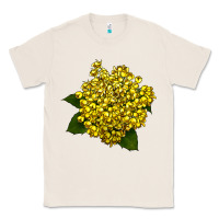 Natural Oregon Grape Flower Illustrations Classic Tee - LillyAllenDesigns