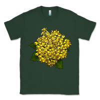 Sports Green Oregon Grape Flower Illustrations Classic Tee - LillyAllenDesigns