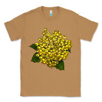 Toasted Coconut Oregon Grape Flower Illustrations Classic Tee - LillyAllenDesigns