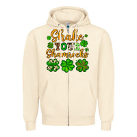Sandshell St. Patrick's Shake your shamrocks Zipper Hoodie - OliviaCreatesArt