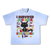 Grape Ice i survived 100 days it's fine i'm fine Urban Heavy Tee - Artiststas