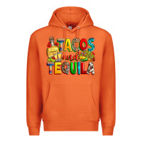 Carrot tacos and tequila Premium Hoodie - RanaPortraitStore
