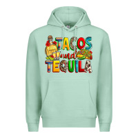Seafoam tacos and tequila Premium Hoodie - RanaPortraitStore