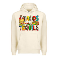 Tofu tacos and tequila Premium Hoodie - RanaPortraitStore