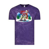 Cloud Purple fleece navidad alpaca mountains Vintage Tee - LillyAllenDesigns