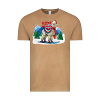 Vintage Camel fleece navidad alpaca mountains Vintage Tee - LillyAllenDesigns