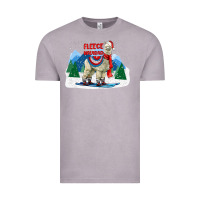 Vintage Zinc fleece navidad alpaca mountains Vintage Tee - LillyAllenDesigns