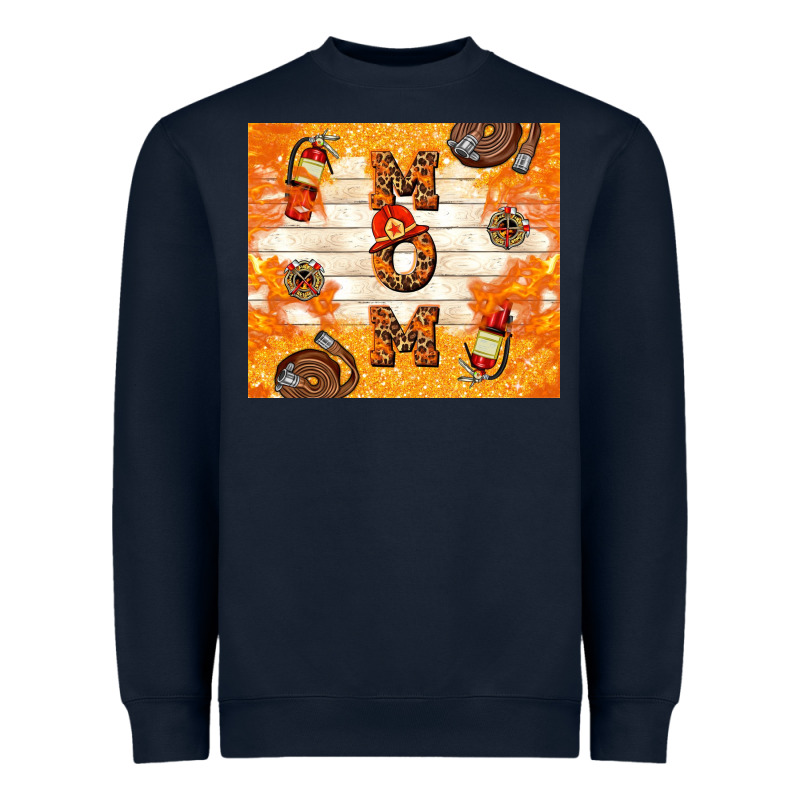 Fireman Mom Mother's Day Heavyweight Sweatshirt by TumblerDesignByShophia | Teevron