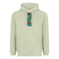 Matcha american football with leopard pen wraps Heavyweight Hoodie - BundleAndBundleShop