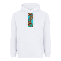 White american football with leopard pen wraps Heavyweight Hoodie - BundleAndBundleShop