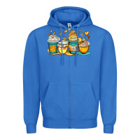 True Royal honey bee coffee cups Zipper Hoodie - OliviaCreatesArt