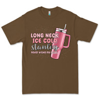 Cacao long neck ice cold stanley never broke my heart Premium Tee - MaliasSmallBusiness