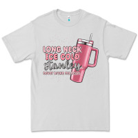 Dove Grey long neck ice cold stanley never broke my heart Premium Tee - MaliasSmallBusiness