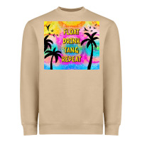 Mushroom float drink tan & repeat Heavyweight Sweatshirt - TumblerDesignByShophia