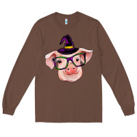 Chestnut pig with halloween Long Sleeve Tee - RanaPortraitStore