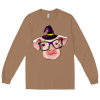 Toasted Coconut pig with halloween Long Sleeve Tee - RanaPortraitStore