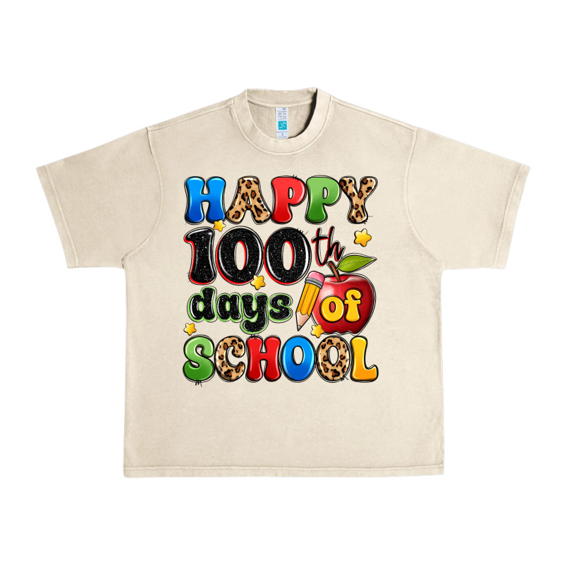 Happy 100 Th Days Of School Urban Heavy Tee by Artiststas | Teevron