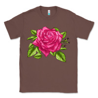 Chestnut Perfume Delight Rose Classic Tee - LillyAllenDesigns