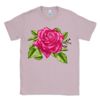 Lilac Perfume Delight Rose Classic Tee - LillyAllenDesigns