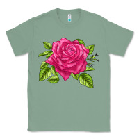 Sage Perfume Delight Rose Classic Tee - LillyAllenDesigns