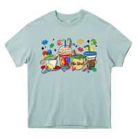 Arona autism awareness day coffee cups Heavy Core Tee - MaliasSmallBusiness