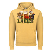 All The Jingle Ladies Christmas Cows Vintage Hoodie | Teevron
