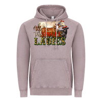 Vintage Zinc all the jingle ladies christmas cows Vintage Hoodie - LillyAllenDesigns