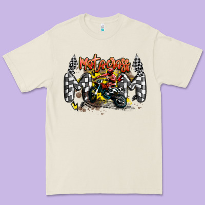 Motocross Mom Premium Tee Designed By Maliassmallbusiness
