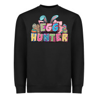 Black Egg hunter plate letters Easter Day Heavyweight Sweatshirt - HowdyJamesFarm