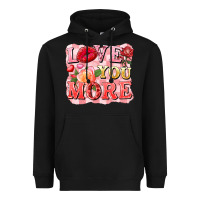 Black love you more Heavyweight Hoodie - FaDigitalArtStudio