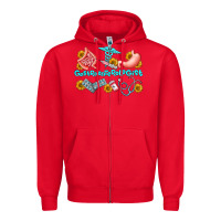 Red gastroenterologist olivia Zipper Hoodie - OliviaCreatesArt