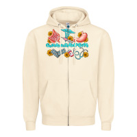 Sandshell gastroenterologist olivia Zipper Hoodie - OliviaCreatesArt
