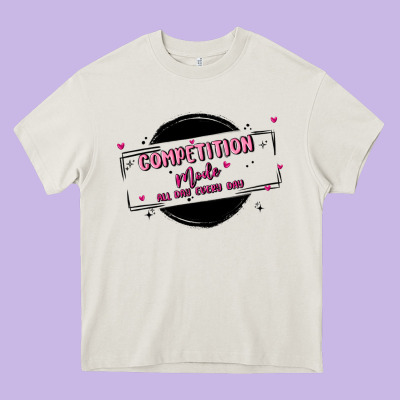 Competition Heavy Core Tee Designed By Maliassmallbusiness