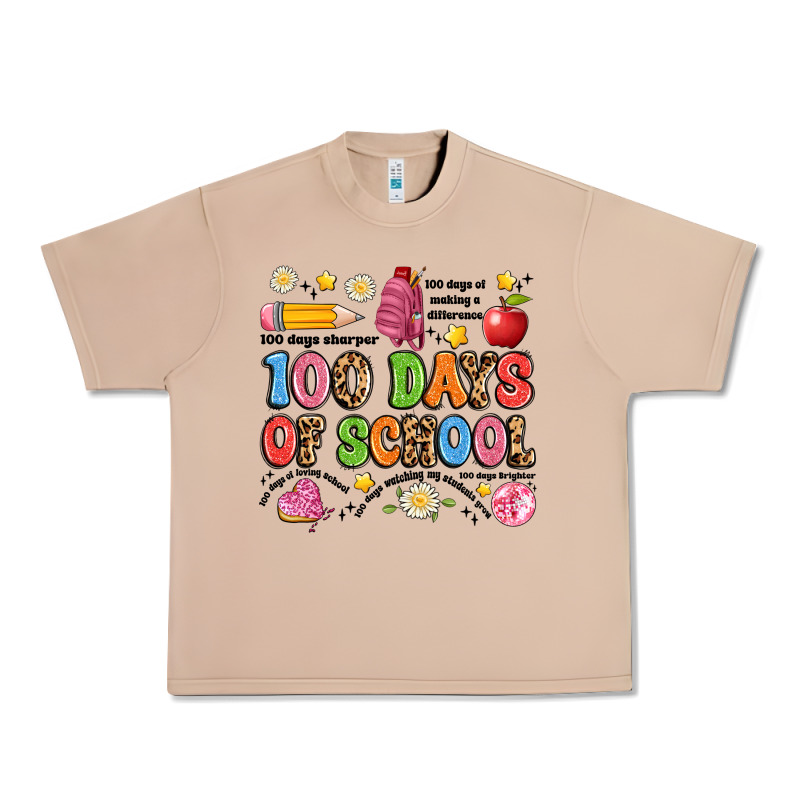 100 Days Of School Urban Heavy Tee by Artiststas | Teevron